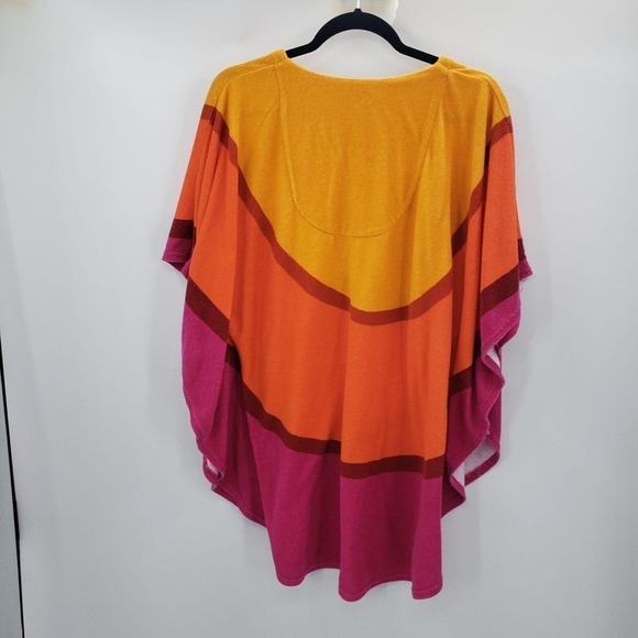 Marimekko Striped Terry Cloth Swim Cover Up Shawl Womens Small Medium Colorful - Picture 10 of 13